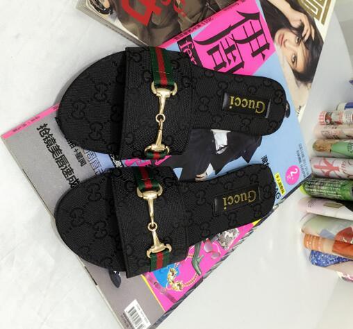 ggbrand women flip-flops sandals women Designer Shoes Luxury Slide Summer Fashion Wide Flat Slippery With Thick Sandals Slipper