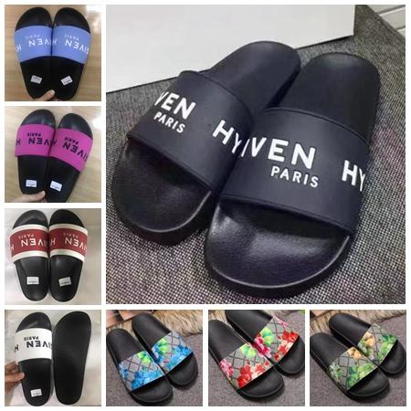 Man/Woman Sandals with Slides Slippers With fine Box Best Quality Shoes Slide Summer Fashion Wide Flat Sandals Slipper 05