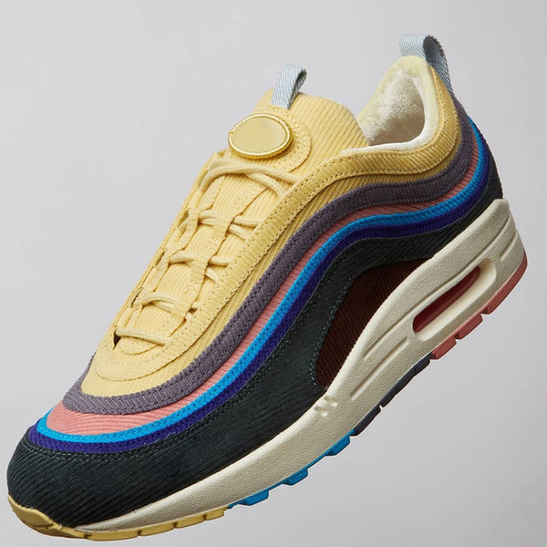 Sean Wotherspoon Mens Running Shoes For Men Multi Hybrid Sports Designer shoes Women Sneakers Trainers Chaussures Size 36-45 With Box Bag