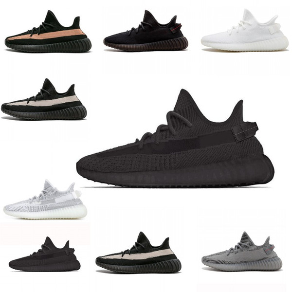 New Color Black Angel Sport Sneakers Kanye West Butter Tint Static Cream White Zebra Bred Black Red Beluga 2.0 Sesame Running Shoes 36-46