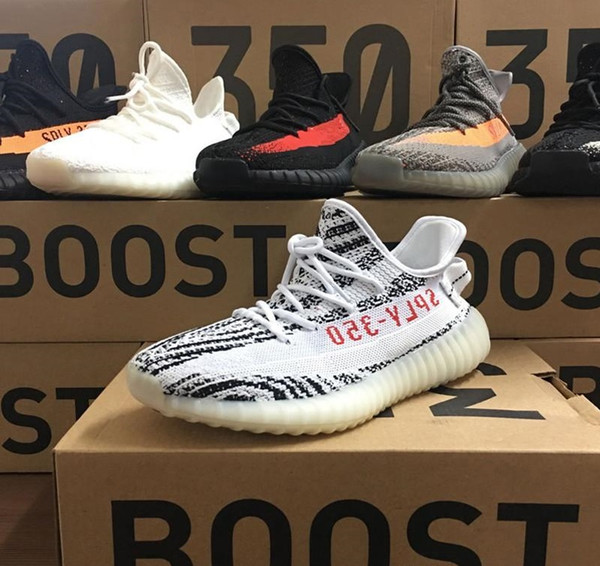 Originals Kanye West-350 v2 Running Shoes Men Women Cheap 2017 New High Quality Sneakers For Sale Free Shipping