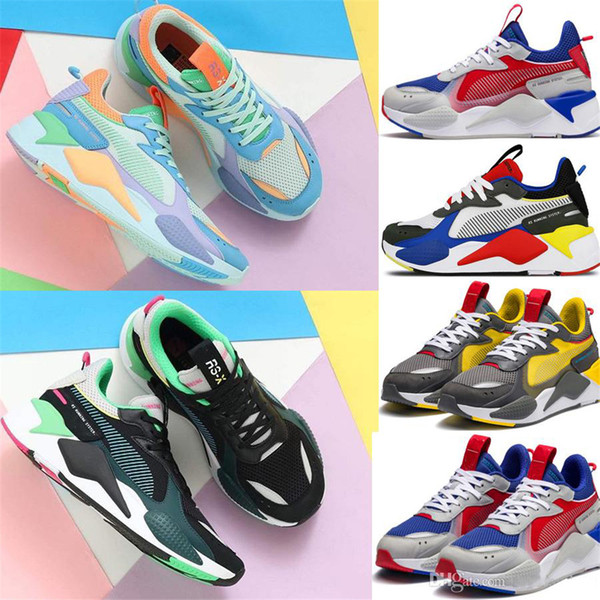 RS-X Reinvention System Running Shoes White Black Blue Red Yellow Shoes Athletic Fashion Sneakers Jogging Sports Shoes 36-45