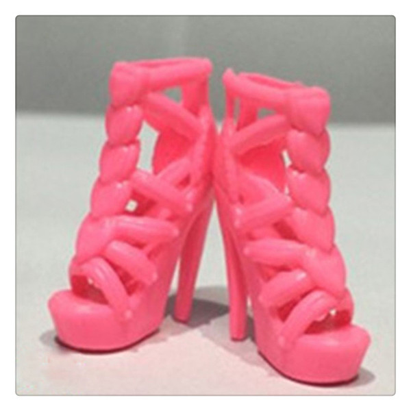 Shoes Toy High Heel Shoes Boots Accessories for 11in doll Nice and Cute Gifts for Your Kids Style Random