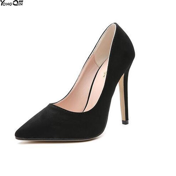 New Fashion sexy women pumps pointed toe high heel wedding shoes