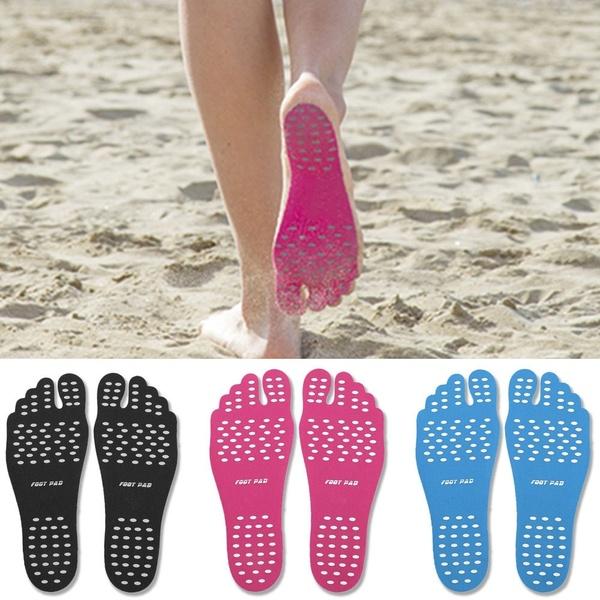 Beach Foot Pads Anti-sand Feet Sticker Soles Feet Protector Anti-Heat Sole Sandals Slipper Sole