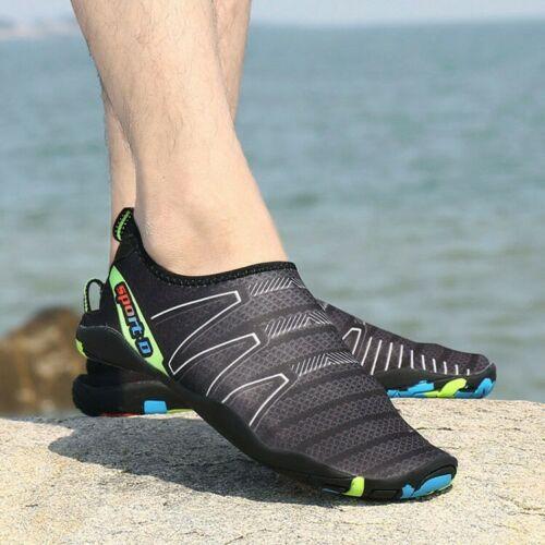 Men Quick-Dry Water Shoes Barefoot Aqua Socks Yoga Beach Swim Pool Exercise Surf