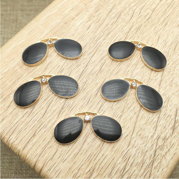 Han edition handmade accessories bear bear Sunglasses DIY alloy glasses headwear DIY shoes accessories accessories