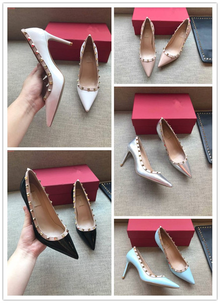 New autumn and winter Attend Stiletto heel Rivet grace Luxury goods High heels sexy The party fashion NEW STYLE