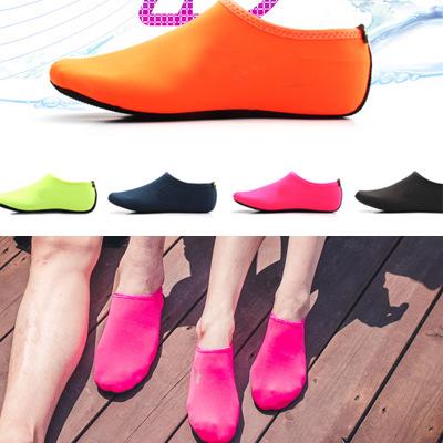 Sports Water Diving Socks Shoes Kids Adults Anti Skid Beach Socks Breathable Fabric Swimming Surfing soft light Wet Shoes QQA316