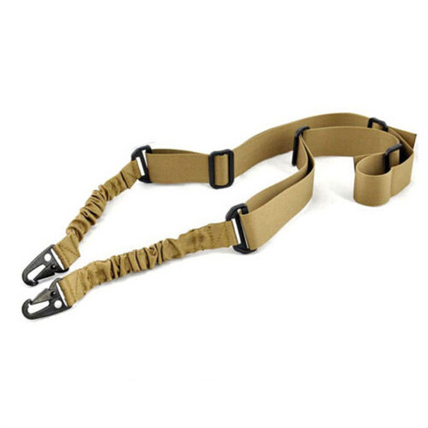 1Pcs Army Green Outdoor Sling Bungee Adjustable 2 Point Sling Hunting Strap Bungee Hunting Accessories