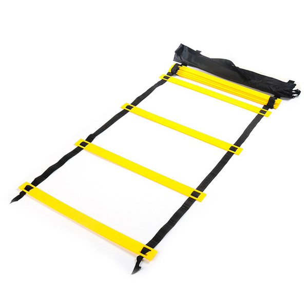 New Arrival Durable 6 rung 3M Agility Ladder for Soccer and Football Speed Training Tool Fitness Bodybuilding for Outdoor Sport