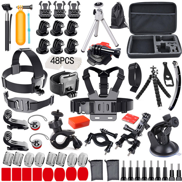 Accessories Pack Case Head Chest Monopod Bike Surf Mount for GoPro Hero 5 4 3 2
