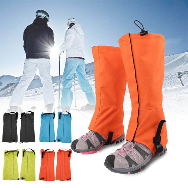 water-proof Oxford fabric Outdoor Waterproof Ankle Walking Gaiters Snow Hiking Climbing Gaiters Leg Covers