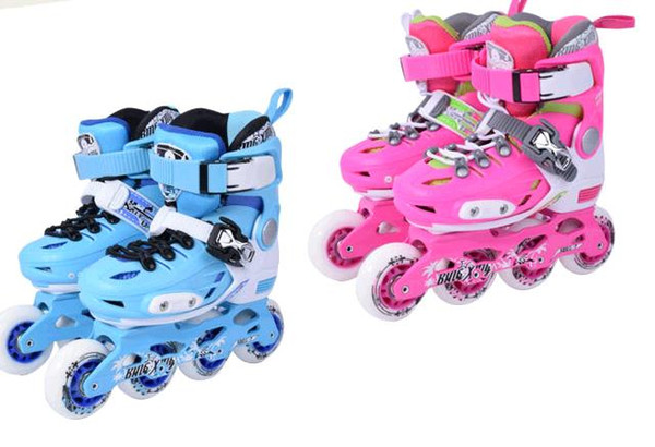 Product category rollerblading vamp material pu + net clothTPR sole material wheel type single general shall apply wheel play high