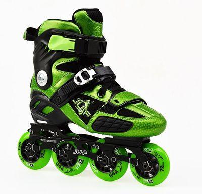 Outdoor roller skates adult skates hurricane straight fancy flat shoes single roller men and women