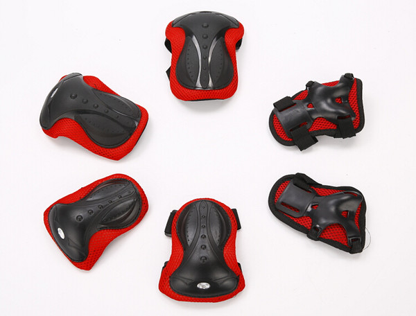 Adult Sports Protective Gear 6 Pcs Inline & Roller Skating Protective Gear Set Knee And Elbow Pad Set Good Quality