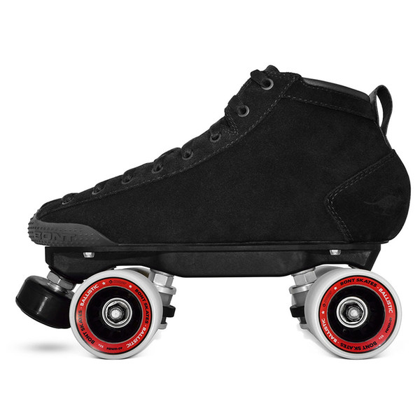 Original Bont Prostar S Double Roller Skates Genuine Leather Heatmouldable Glassfiber Boot Base 4 Wheels Skating Shoes Patines