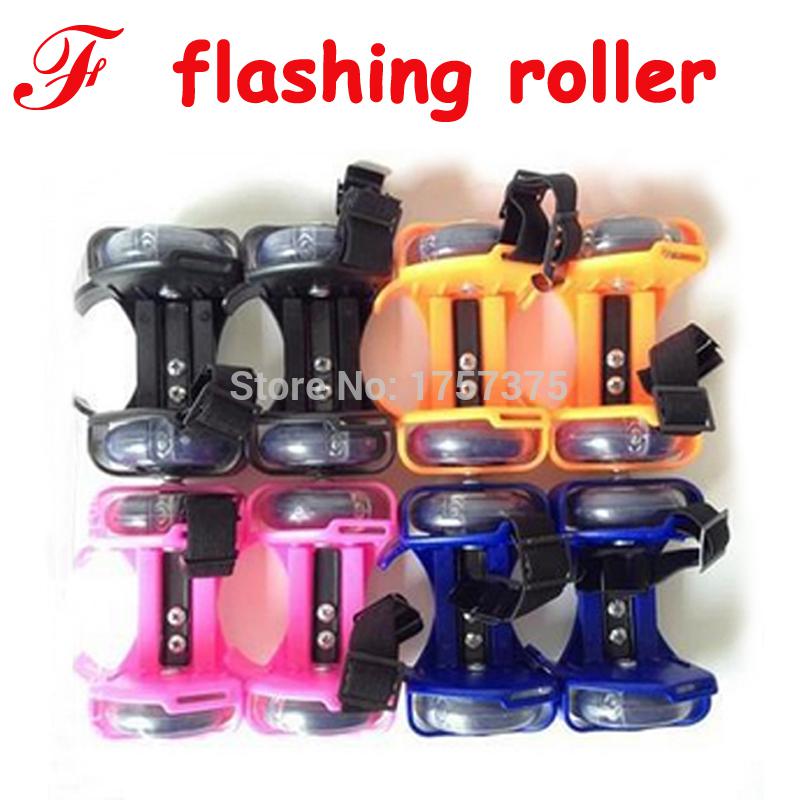 Wholesale-Free Shipping, Evaluation Adult / Child heel wheel shoes With flashing roller