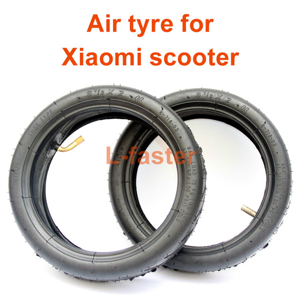 8 1/2x 2 Air Tyre For M365 Electric Scooter Mijia Scooter Replacement Tyre Tube Xiaomi 8.5x2 Inflated Spare Tire Replace Tube