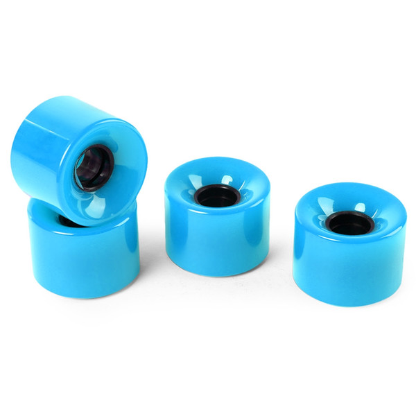 4pcs/set 60 x 45mm Long Board Wheel High Strength Multicolor Skateboard Wheels Wearproof 4 x Wheel For Skateboard Long Board