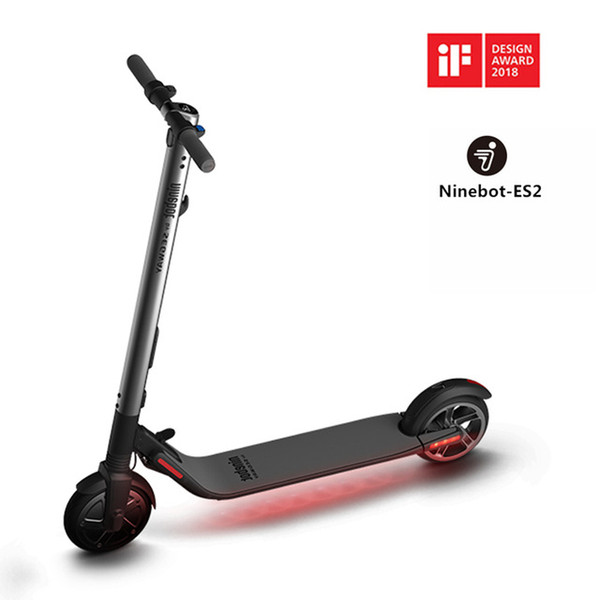 Segway Ninebot KickScooter ES2 Smart Electric Scooter foldable lightweight long board hoverboard skateboard 25km with APP hover board