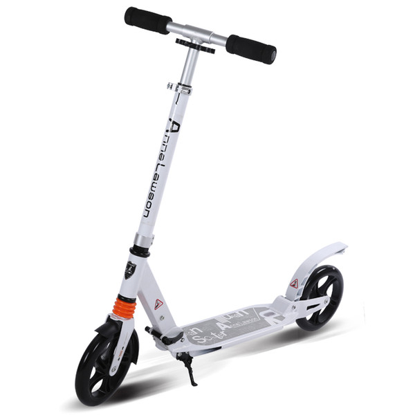 New Ancheer Scooter Sturdy Lightweight Height 2-Wheel Kick Scooters Adjustable Aluminum Alloy Foldable Adults Foot Scoot