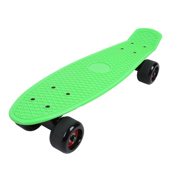 4 Colors Four Wheels Skateboard 80A High Weak Wear-Resistant Wheel Fish Skate Board Scooter Outdoor Sports For Adult Or Children