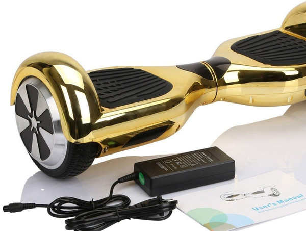 chrome scooter Led Rgb electric hoverboard self balance scooter 6.5 inch samsung battery 4400mah two wheel smart balancing scooter