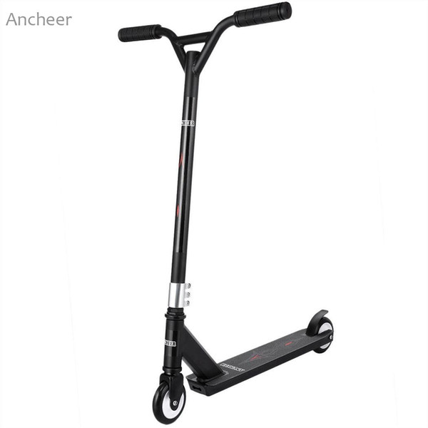 Ancheer New Scooters For Children Aluminum Alloy Kick Scooter T Style Handle Bar Best Gifts for Children Kids Boys Girls