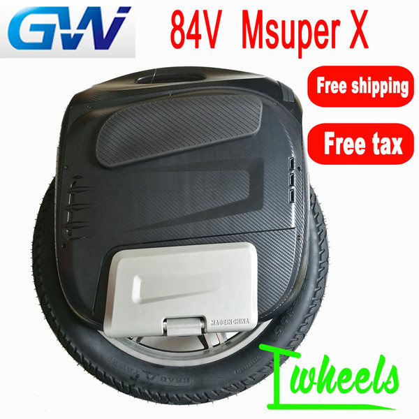 International version Msuper X Gotway Newest Msuper X 18inch 1600wh 84V electric unicycle