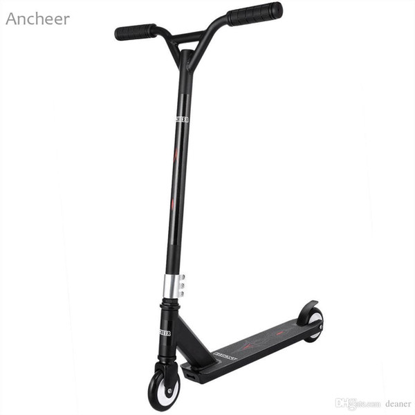 Ancheer New Scooters For Children Aluminum Alloy Kick Scooter T Style Handle Bar Best Gifts for Children Kids Boys Girls