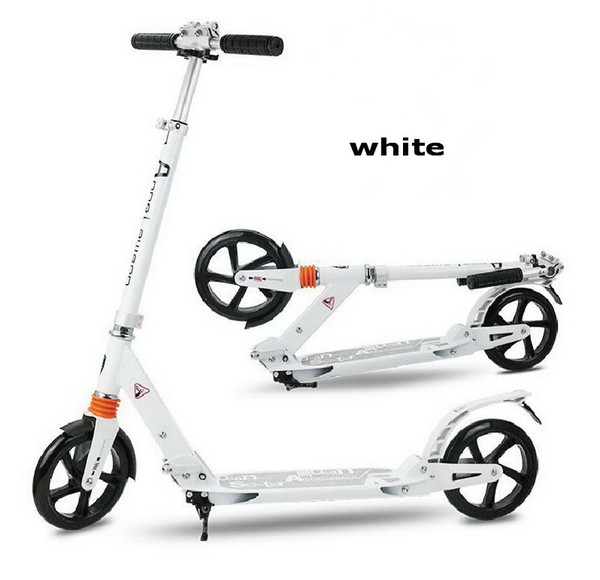 S Free Shipping Teenager/Adult Foldable Scooter, 2 Wheels Folding Scooter, kick push scooter