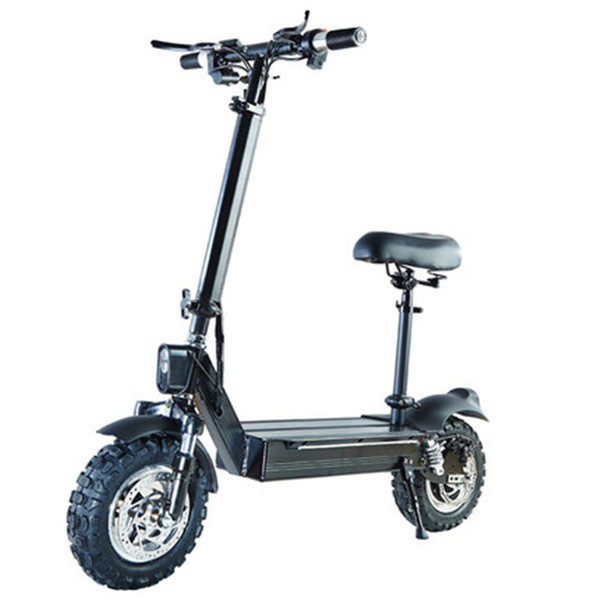New Waterproof Electric Scooter 1000W 11 Inch Electric Scooters Off Road Electric Scooter With Seat Adults
