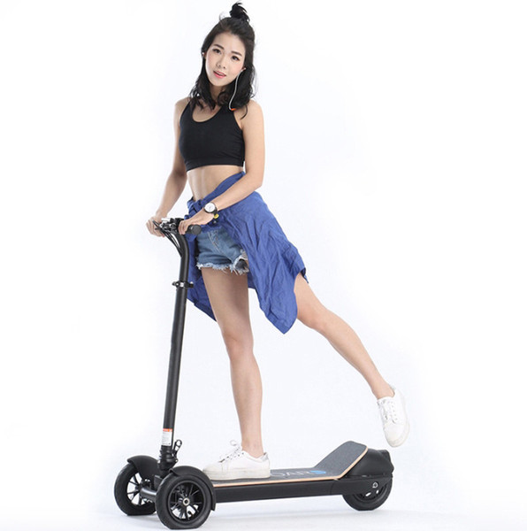 Electric Scooter 48V Three Wheel Electric Scooters 8.5 Inch 450W ES Board Foldable Kick Scooter For Adult Kids