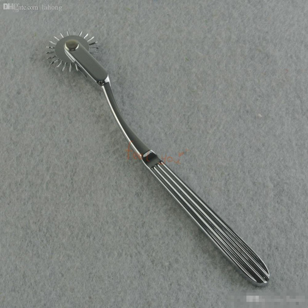 Wholesale-Neurological Stainless Steel Wartenberg Pin Wheel Roller Medical Pro Home Instrument.