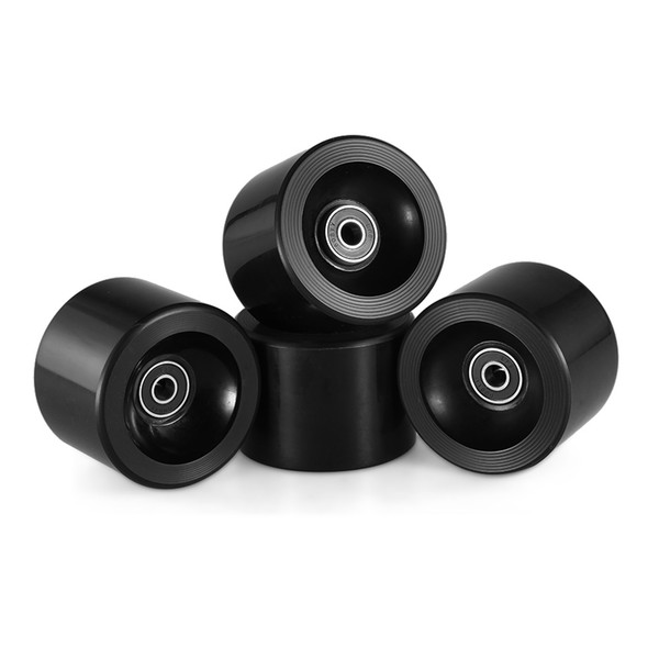 4PCS 70mm Skateboard Wheels Long Board Wheels Cruiser Skateboard Enduring PU with ABCE - 9 bearing