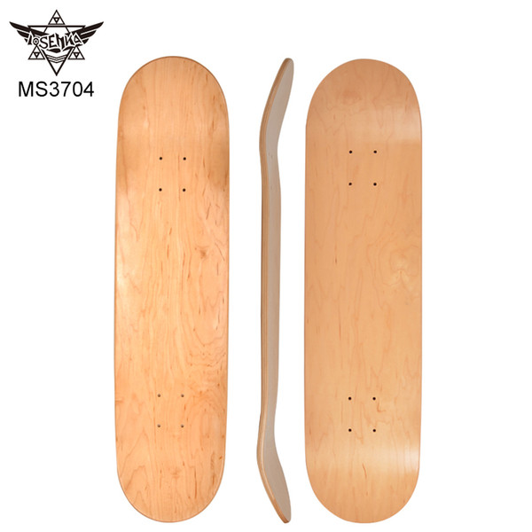 MS3704 Competitive Pro blank skate board deck 7 layers 100% Canadian Maple skateboard decks customized skateboard decks