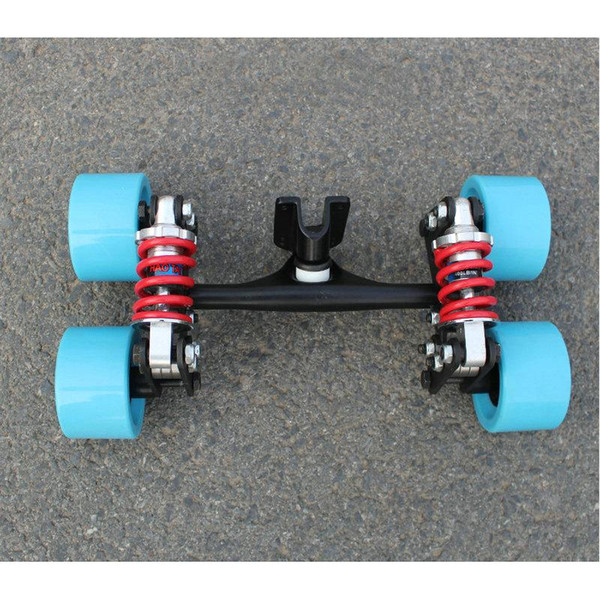 Electric Skateboard Truck Aluminum Bridge New 4 wheels skateboard bridge long board truck electric wheels