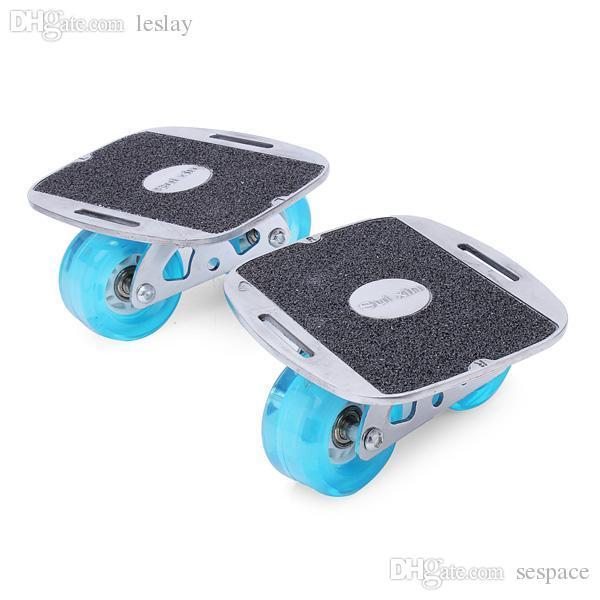 Wholesale-Newest Drift Skates Freeline Skates Board Flashing Wheel