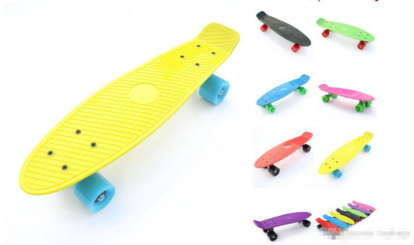 Wholesale-Vintage Cruiser Style Complete Skate Boards fashion Street Skateboard Hot Free Shipping