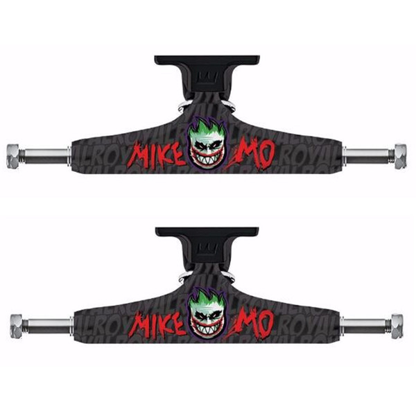 Royal 2PCS Black Skateboard Trucks 5.25