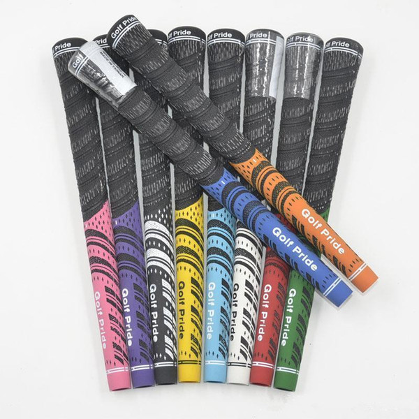 Golf Grips standard size Multicompound Grips For Golf Driver Grips Golf Clubs Rubbers Black Blue White Red 4 Colors MMA1748