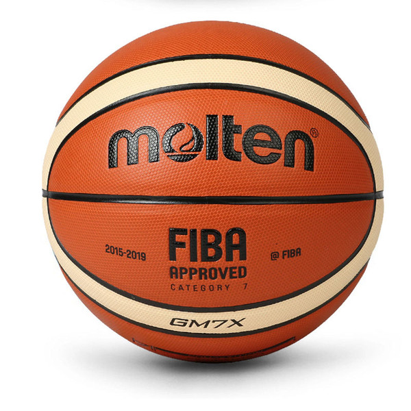 Wholesale Molten Basketball Ball GF7X High Quality Molten PU Material Official Size7 Basketball For Match Game Free Shipping