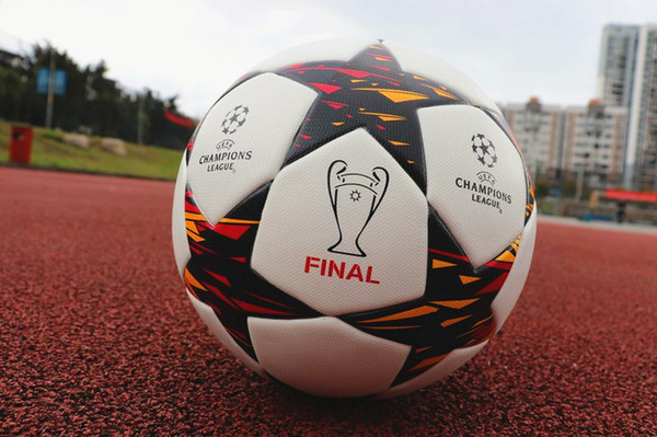 2014-2015 The Champions League Finale 14 football balck Stars Particle skid resistance Soccer ball match training ball size 5