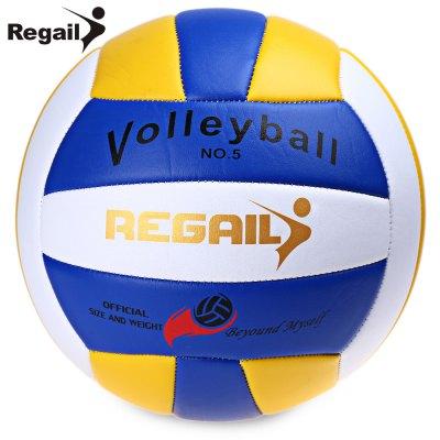 Regail Size 5 PU Foam Leather Volleyball Indoor Outdoor Match Training Ball Indoor Compitition Ball,Indoor Training Ball