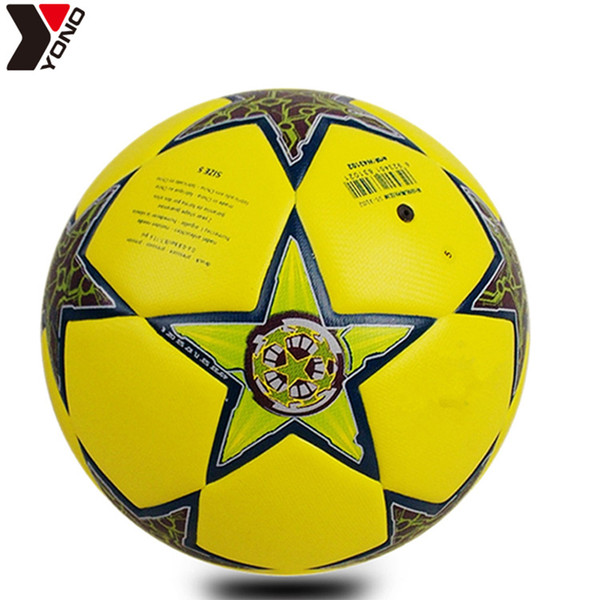 Football Size 5Pu Leather Anti -Slip Granules Soccer Professional Match Trainning Football Balls Futbol Voetbal Bola De Futebol