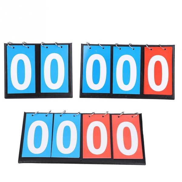 2/3/4 Digit Scoreboard Sports Competition Scoreboard for Table Tennis Basketball Badminton Football Volleyball Score Board #15126