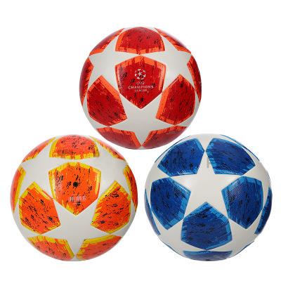 Best European champion high quality ball Soccer ball 2018 2019 Final KYIV PU size 5 balls granules slip-resistant football Free shipping