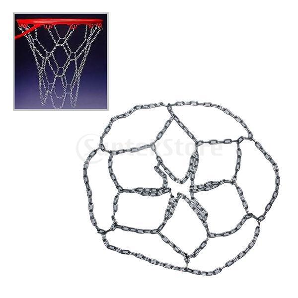 407-Free Shipping Metal Basketball Official Size Chain Netting Nets