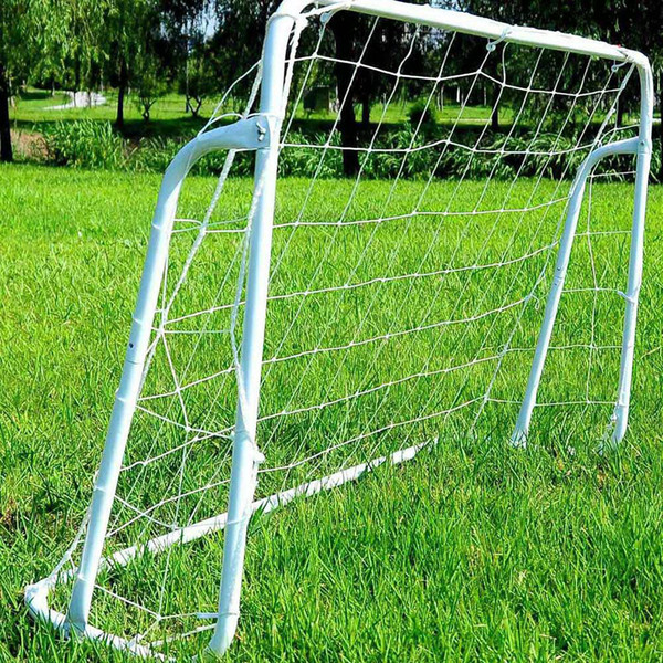 8' x 5' Soccer Goal Training Set with Net Buckles Ground Nail Football Sports US Stock